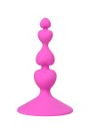 Розовая анальная втулка Eromantica - 8 см. фото 1 — pink-kiss