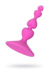 Розовая анальная втулка Eromantica - 8 см. фото 3 — pink-kiss