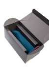 Синий фаллоимитатор Limba Flex L - 18,1 см. фото 4 — pink-kiss