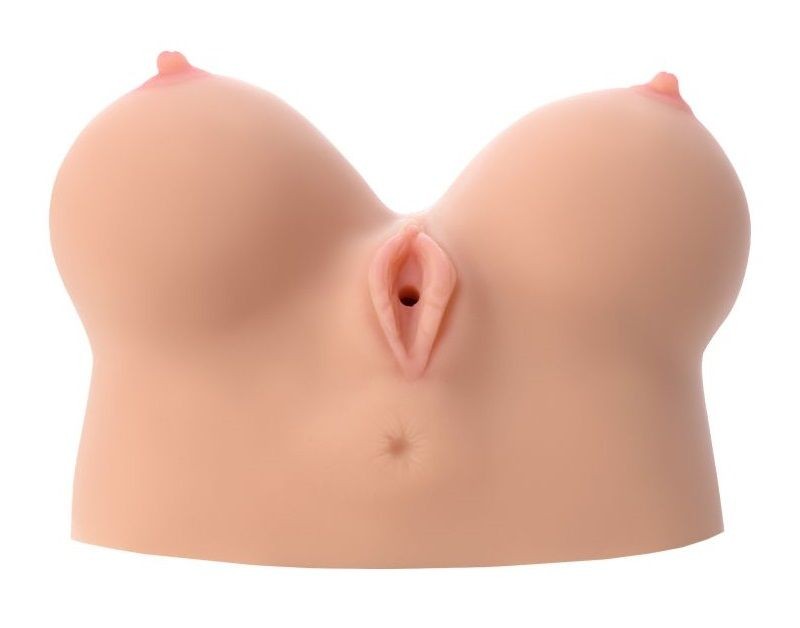 Мастурбатор Juliana Breast с вагиной фото 1 — pink-kiss