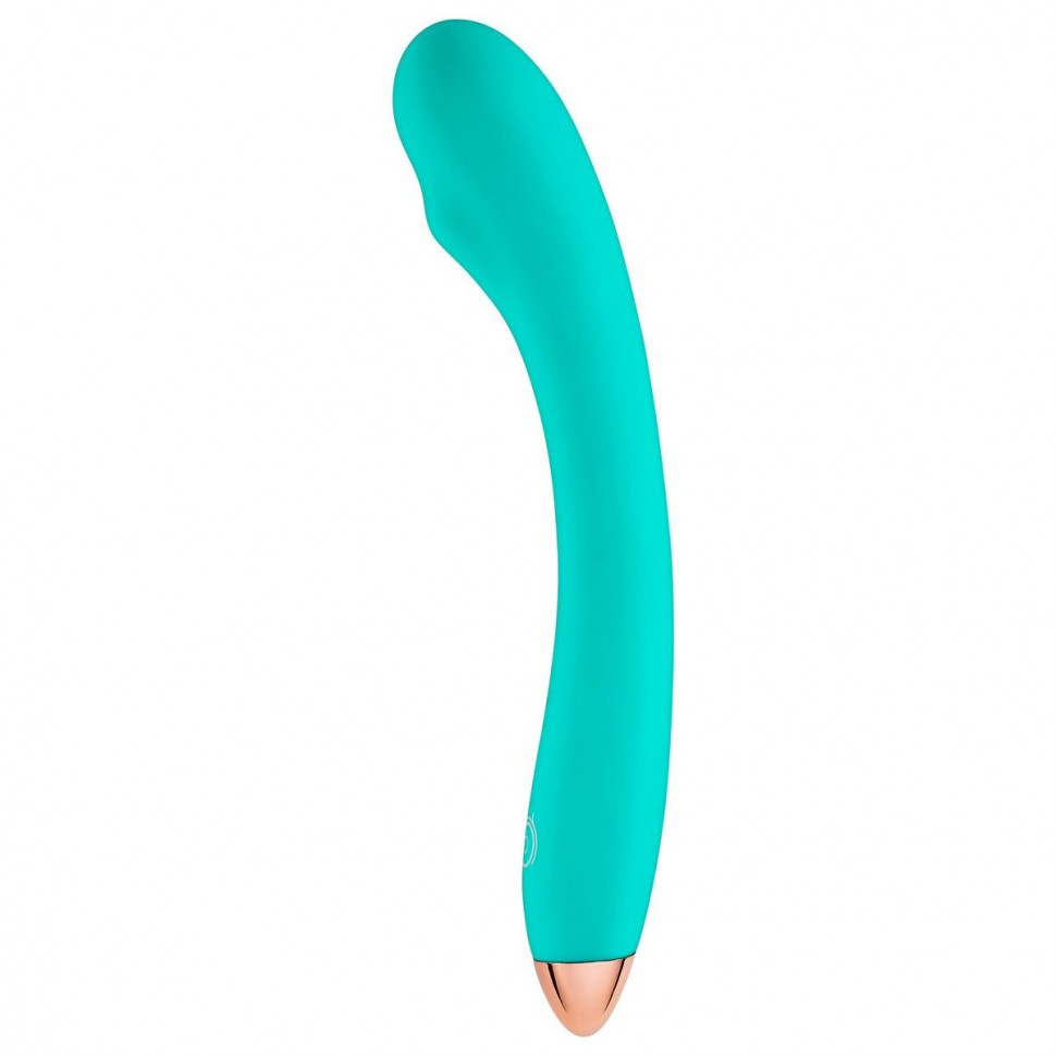 Зеленый гибкий вибратор Cloud 9 G-Spot Slim Flexible Vibrator - 16 см. фото 1 — pink-kiss