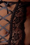 Сексуальный корсаж Marcelle со шнуровкой спереди фото 3 — pink-kiss