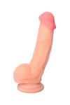 Телесный фаллоимитатор-реалистик Damon - 20 см. фото 3 — pink-kiss
