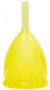 Желтая менструальная чаша размера L фото 1 — pink-kiss
