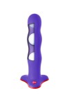 Фиолетовый фаллоимитатор Stubs Bouncer - 18,5 см. фото 3 — pink-kiss