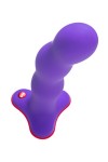 Фиолетовый фаллоимитатор Stubs Bouncer - 18,5 см. фото 7 — pink-kiss