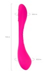 Ярко-розовый многофункциональный стимулятор для пар Dolce фото 8 — pink-kiss