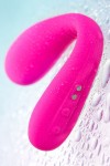 Ярко-розовый многофункциональный стимулятор для пар Dolce фото 9 — pink-kiss