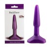 Фиолетовый анальный стимулятор Small Anal Plug Purple - 12 см. фото 2 — pink-kiss