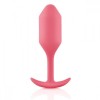 Розовая пробка для ношения B-vibe Snug Plug 2 - 11,4 см. фото 2 — pink-kiss