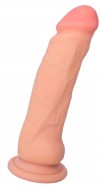 Телесный реалистичный фаллоимитатор Richard без мошонки - 20 см. фото 1 — pink-kiss