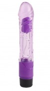 Сиреневый вибратор-реалистик 9 Inch Realistic Vibe - 22,5 см. фото 1 — pink-kiss