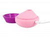 Розовый вакуум-волновой вибратор в форме капкейка фото 5 — pink-kiss