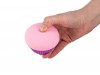 Розовый вакуум-волновой вибратор в форме капкейка фото 8 — pink-kiss