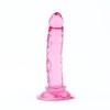 Розовый анальный фаллоимитатор на присоске - 12 см. фото 2 — pink-kiss