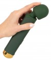 Зеленый wand-вибромассажер Luxurious Wand Massager - 22,2 см. фото 2 — pink-kiss