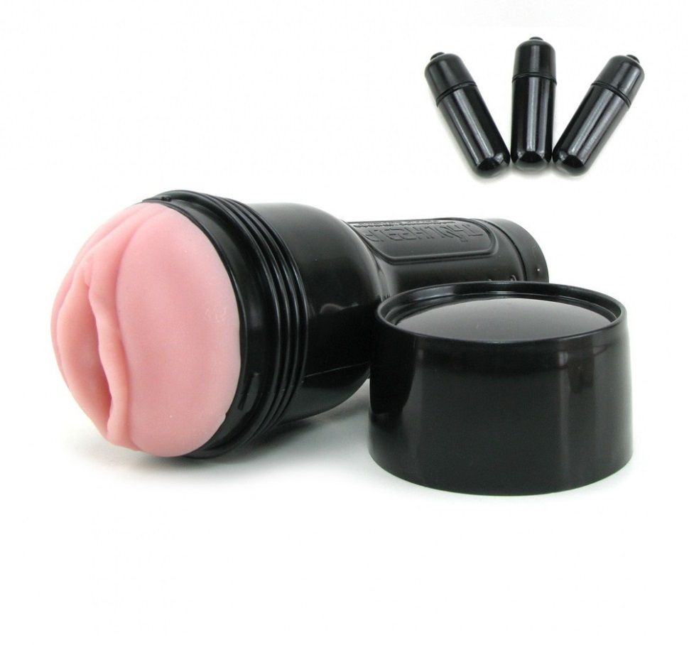 Мастурбатор-вагина Fleshlight - Vibro Pink Lady Touch с вибрацией фото 1 — pink-kiss