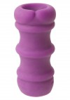 Лиловый мастурбатор MOOD PLEASER UR3 THICK RIBBED  фото 1 — pink-kiss