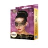 Золотистая карнавальная маска "Беллатрикс" фото 2 — pink-kiss
