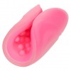 Розовый рельефный мастурбатор Beaded Grip фото 1 — pink-kiss