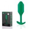 Зеленая пробка для ношения B-vibe Snug Plug 2 - 11,4 см. фото 5 — pink-kiss