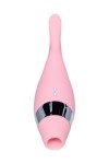 Розовый многофункциональный стимулятор Dahlia - 14 см. фото 1 — pink-kiss