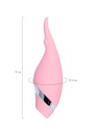 Розовый многофункциональный стимулятор Dahlia - 14 см. фото 11 — pink-kiss