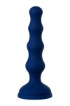 Синяя анальная вибровтулка OPlay Wave с пультом ДУ - 15,5 см. фото 3 — pink-kiss