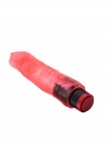 Рельефный розовый вибратор-реалистик - 19,5 см. фото 4 — pink-kiss
