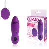 Фиолетовое виброяйцо Cosmo с пультом управления вибрацией фото 2 — pink-kiss