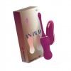Сливовые вагинальные виброшарики AN Bud с пультом ДУ фото 2 — pink-kiss