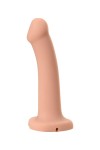 Телесный фаллос с имитацией эякуляции Silicon Cum Dildo L - 19,6 см. фото 5 — pink-kiss