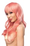 Розовый парик "Сэкера" фото 2 — pink-kiss