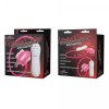 Розовая клиторальная помпа-бабочка с 7 функциями вибрации фото 2 — pink-kiss