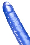 Синий двусторонний фаллоимитатор - 28,5 см. фото 6 — pink-kiss