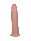 Фаллоимитатор HUMAN STYLE 7,3" с бугорком - 18,5 см. фото 4 — pink-kiss