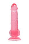 Розовый реалистичный фаллоимитатор Sundo - 20 см. фото 4 — pink-kiss