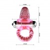 Эрекционное кольцо с вибростимулятором клитора в форме язычка фото 4 — pink-kiss