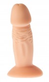 Телесный фаллоимитатор Tiny Tom - 11,5 см. фото 3 — pink-kiss