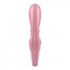 Розовый вибратор-кролик Hug Me - 21,2 см. фото 3 — pink-kiss