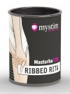 Компактный мастурбатор MasturbaTIN Ribbed Rita фото 2 — pink-kiss