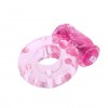 Розовое эрекционное кольцо с бабочкой на вибропуле фото 2 — pink-kiss