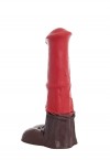 Красный фаллоимитатор коня "Генри" - 35 см. фото 2 — pink-kiss