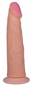 Фаллоимитатор HUMAN STYLE 7,5" без мошонки - 19 см. фото 1 — pink-kiss
