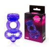 Фиолетовое эрекционное виброкольцо с шипами фото 2 — pink-kiss
