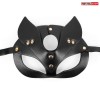 Черная игровая маска с ушками фото 1 — pink-kiss