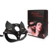 Черная игровая маска с ушками фото 2 — pink-kiss