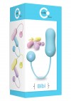 Голубое виброяйцо BIBI REMOTE EGG  фото 2 — pink-kiss