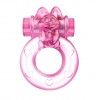 Розовое эрекционное кольцо с вибрацией Ring фото 1 — pink-kiss