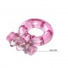 Розовое эрекционное кольцо с вибрацией Ring фото 6 — pink-kiss